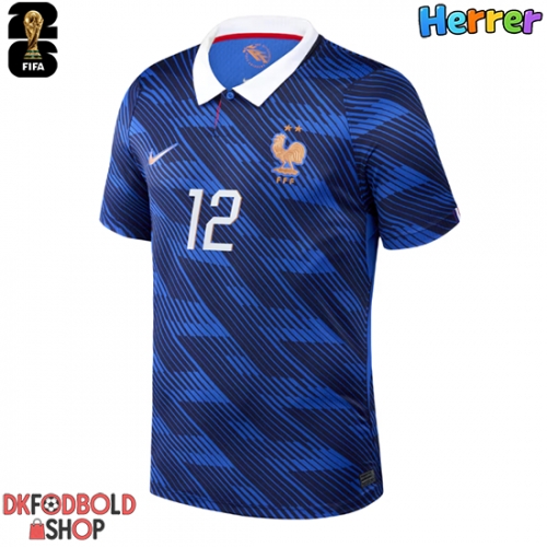 Frankrig Randal Kolo Muani #12 Hjemmebanetrøje VM 2026 Kort ærmer